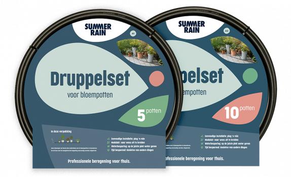 druppelset voor bloempotten 5 en 10