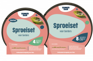 SummerRain sproeiset voor borders