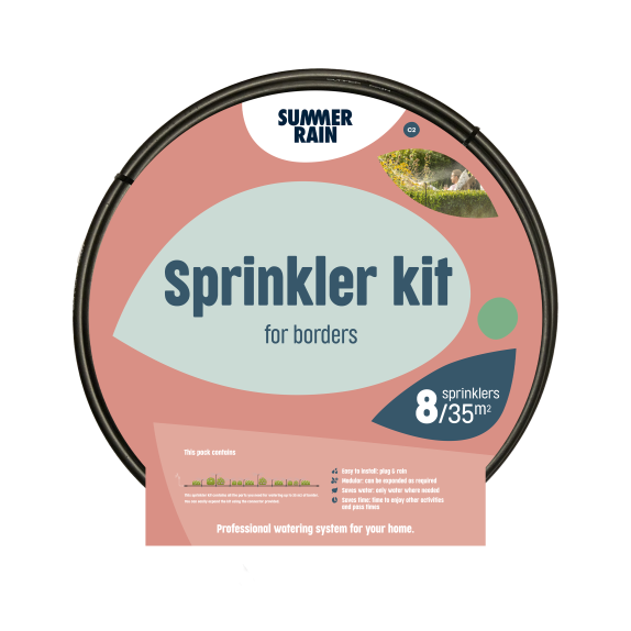 Sprinkler kit for borders 35m²